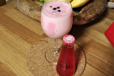 Melone-Campari-Shake