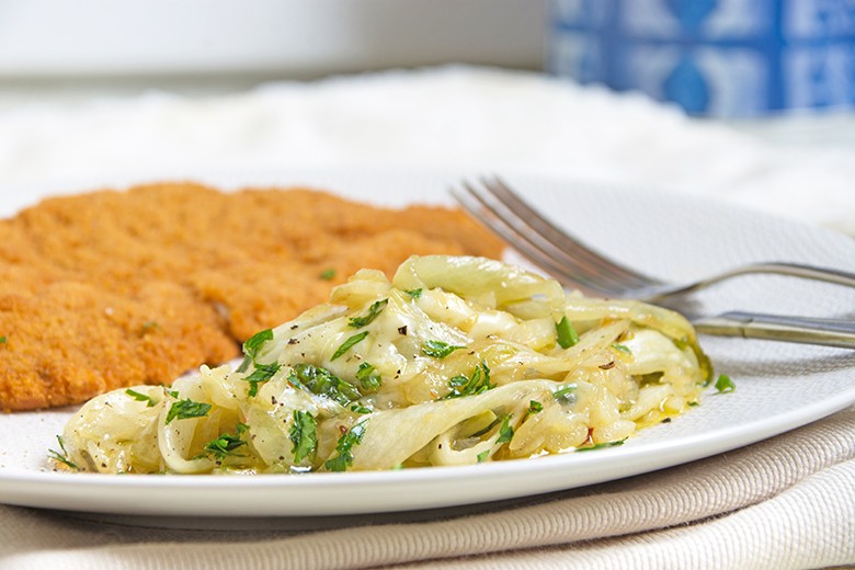 Gedünsteter Chicoree