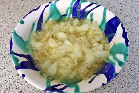 Gurkensalat mit Dille