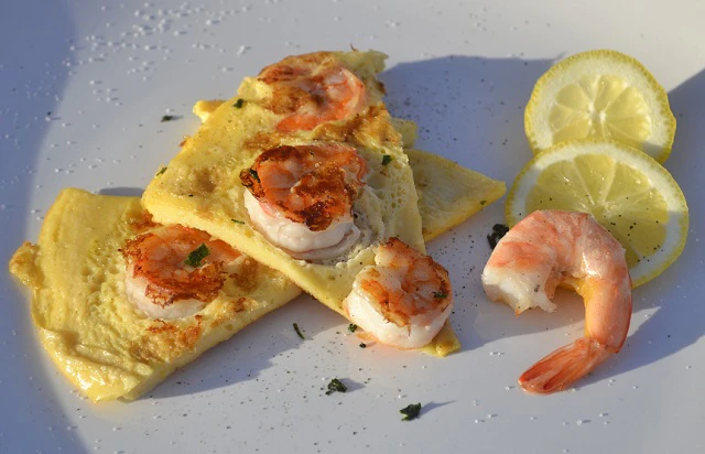 Tortilla de Gambas
