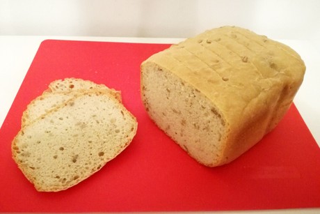 Toastbrot im Brotautomat