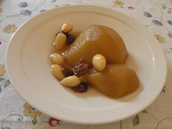 Peras al amontillado