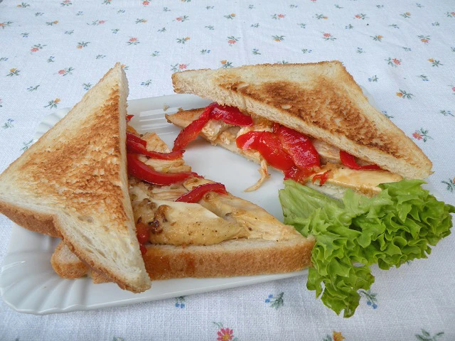 Lemon Chicken Sandwich