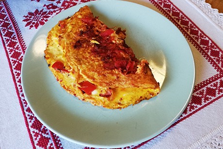 Tomaten-Omelette