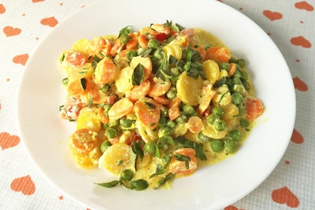 Pusztagemüse mit Feta