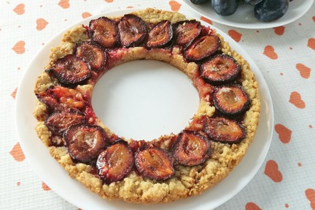 Zwetschkenkuchen ohne Ei