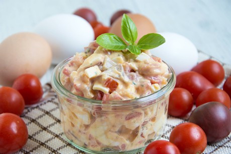Eier-Tomaten-Aufstrich