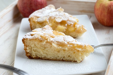Versunkener Apfelkuchen