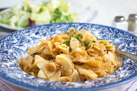Schnelle Krautfleckerl