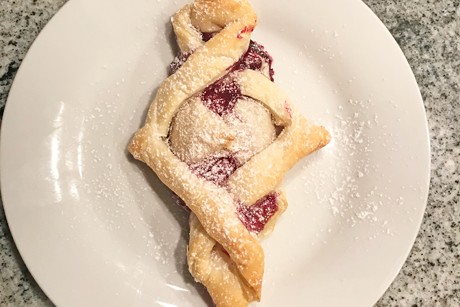 Blätterteig mit Marmelade