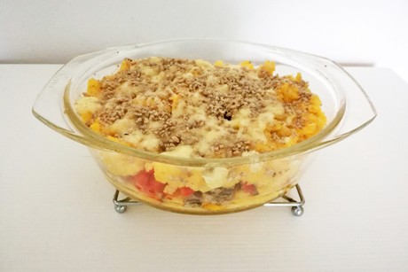 Polenta mit Sardinen