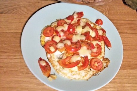 Eier-Pizza