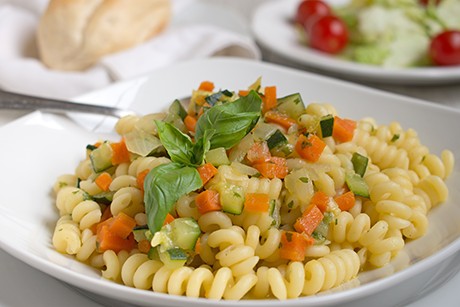 Bunte Gemüse-Pasta