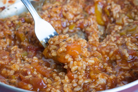 Mediterraner Tomatenreis