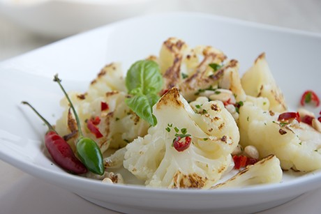 Gebratener Karfiol mit Chili