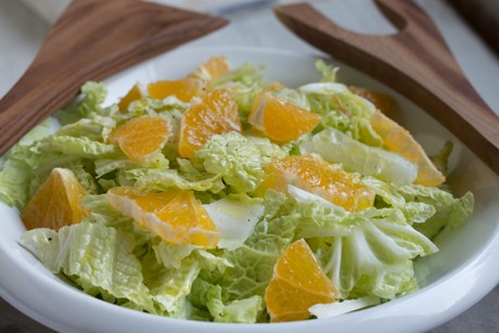 Chinakohl-Orangen-Salat