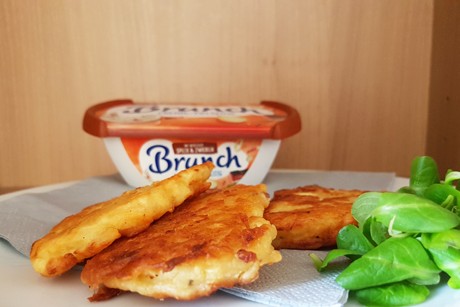 Kartoffelpuffer mit Brunch