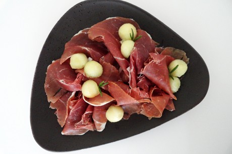 Parmaschinken mit Melone