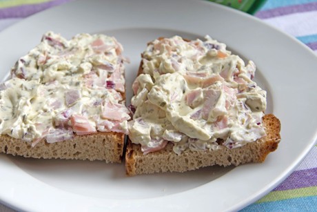 Gschmackiger Schinkenaufstrich