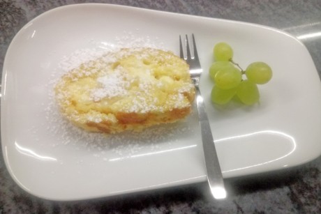 Roulade mit Pudding-Brunch-Creme