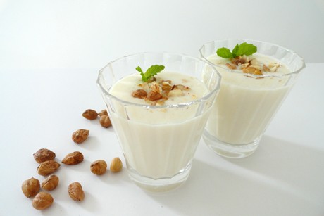 Birnen-Haselnuss-Shake