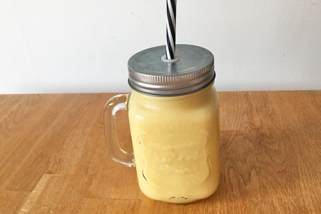 Banane-Vanille-Smoothie