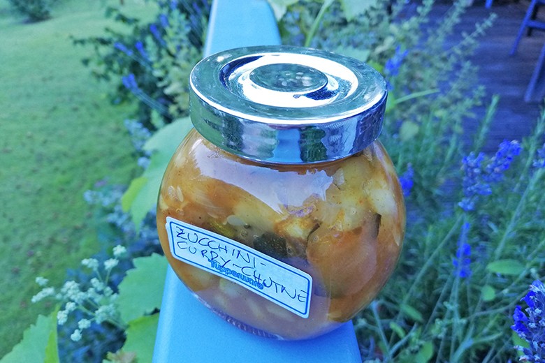 Zucchini-Curry-Chutney