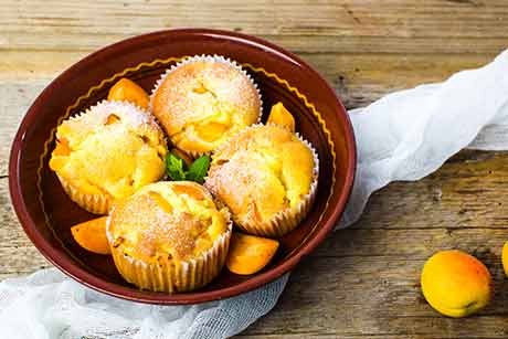 Marillen-Muffins