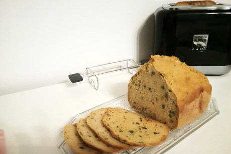Toastbrot im Brotbackautomat