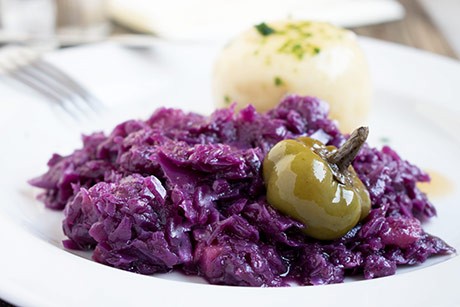 Scharfes Rotkraut mit Chili