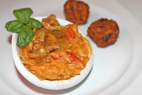 Mediterranes Pastasotto