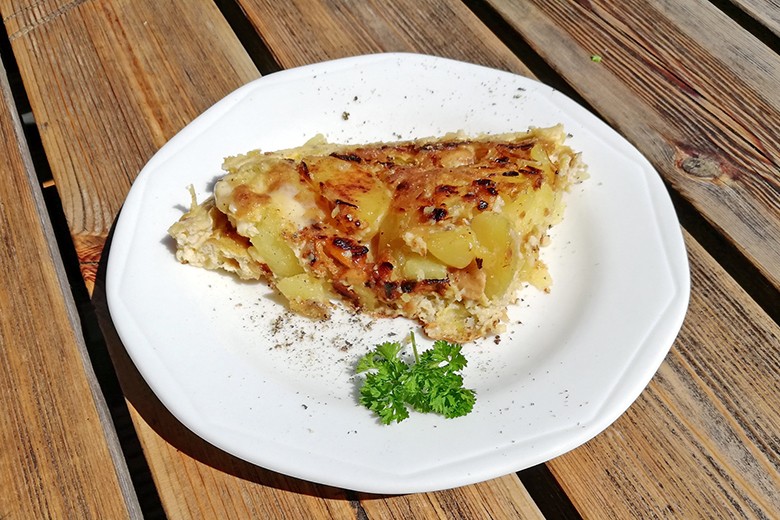 Eierschwammerl-Omelette