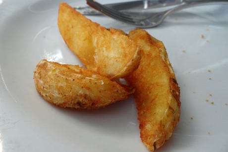 Erdäpfelwedges