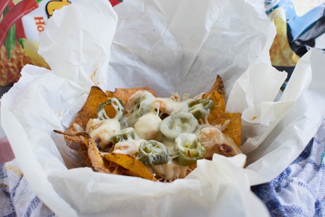 Tortillachips mit Huhn und Jalapeno