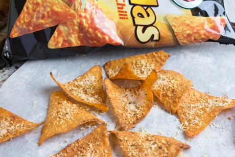 Gepimpte Tortillachips