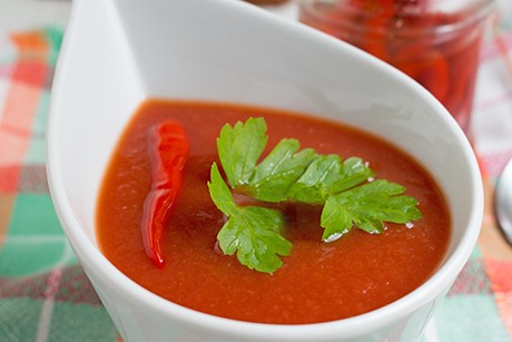 Paprika-Chili-Kaltschale