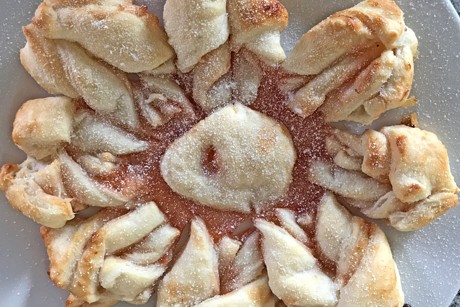 Blätterteigstern