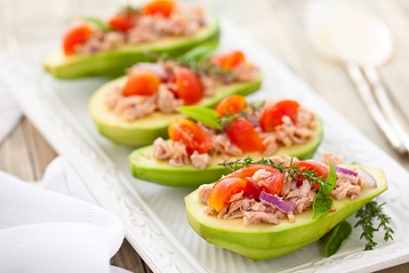 Gefüllte Avocados