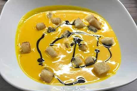 Kürbiscremesuppe