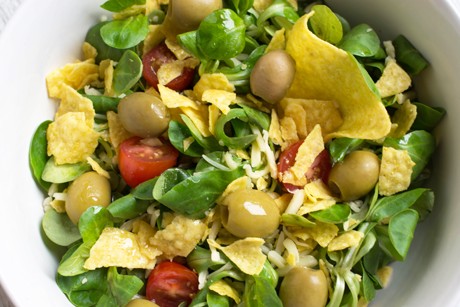 Crunchiger Vogerlsalat