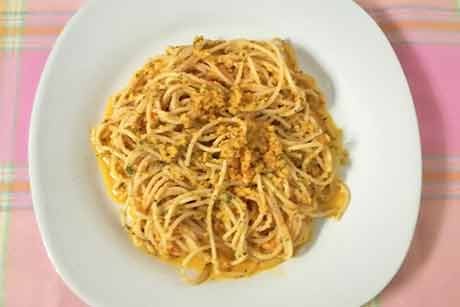 Spaghetti mit Gemüsesauce
