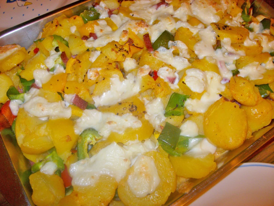 Kunterbunte Erd&auml;pfelpfanne