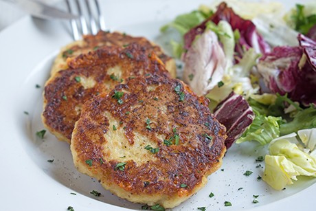 Karfiol-Käse-Puffer