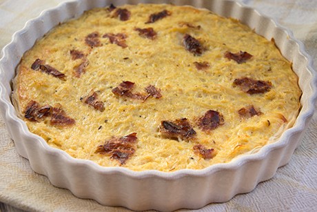 Sauerkraut-Speck-Quiche
