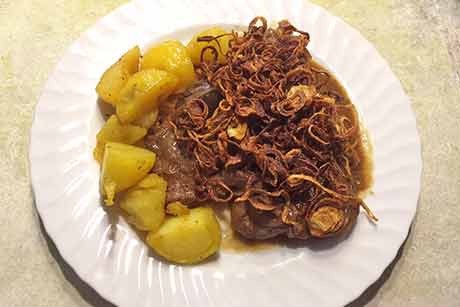Zwiebelrostbraten