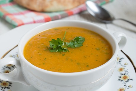 Karotten-Koriander-Suppe