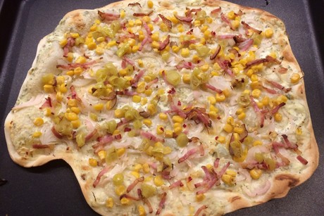 Flammkuchen nach Tiroler Art