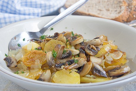 Champignongröstl
