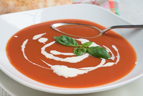 Rote Paprikasuppe