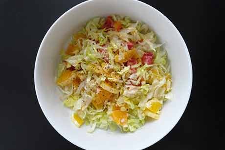 Endiviensalat mit Orangen